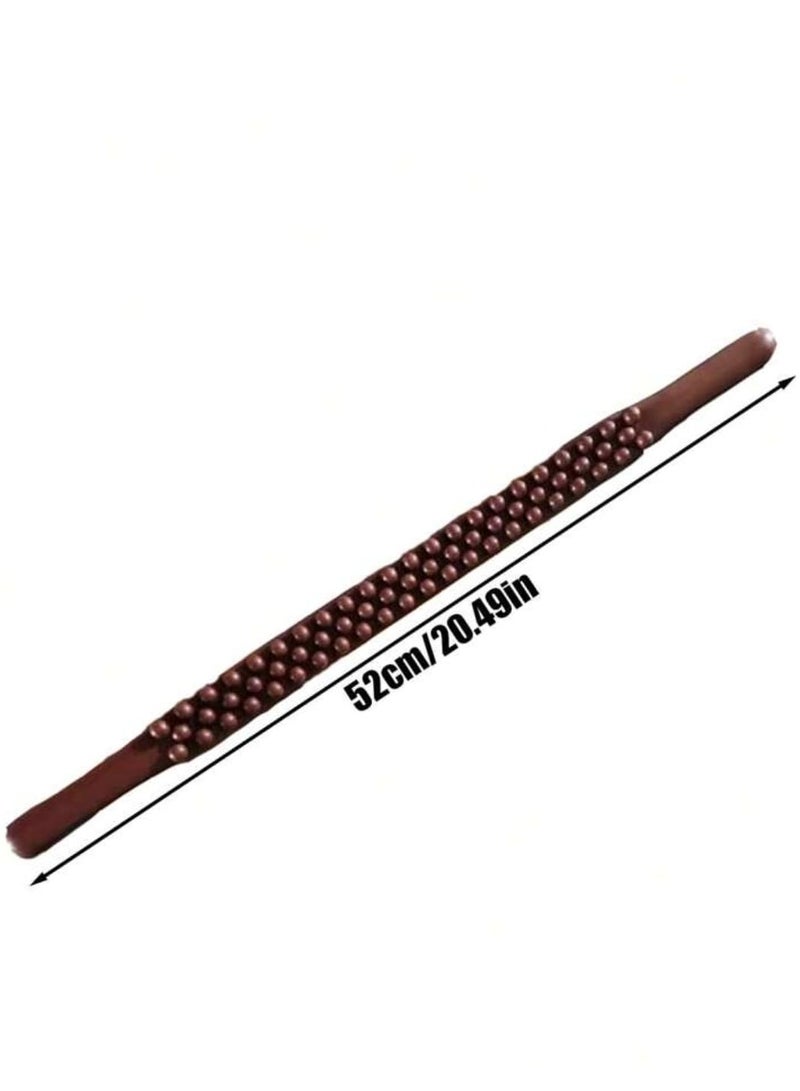 Loquat 1pc Double-Sided Massage Stick, Can Be Used for Feet, Neck, Back and Full Body Massage - Image 4