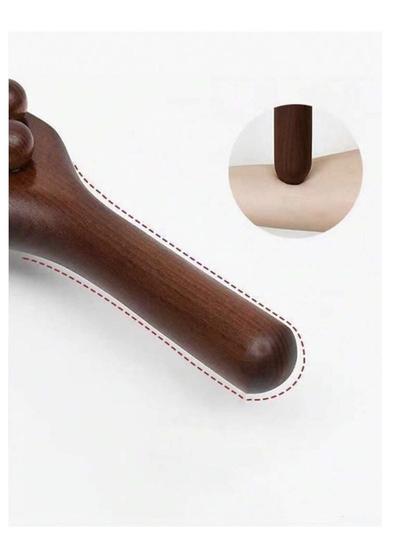 Loquat 1pc Double-Sided Massage Stick, Can Be Used for Feet, Neck, Back and Full Body Massage - Image 5