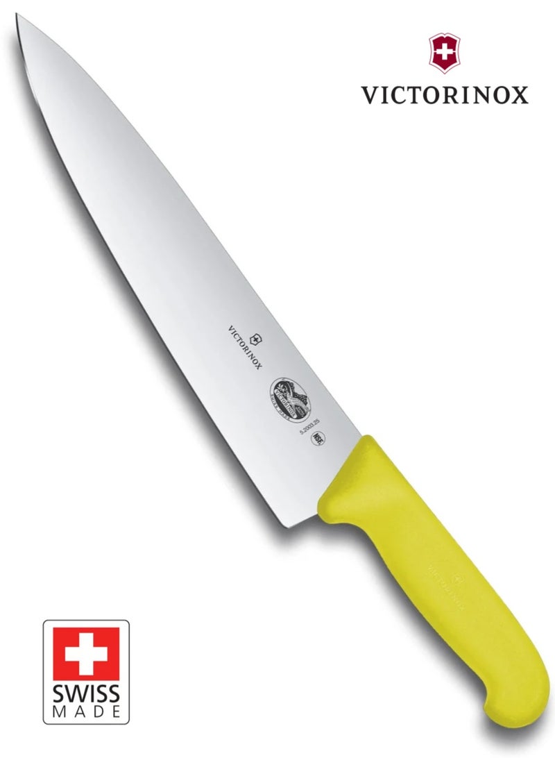 Victorinox Fibrox Chef's Knife 25 cm Yellow Handle
