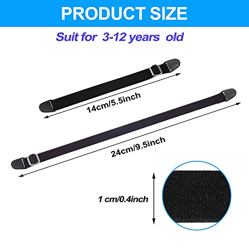 lvvfit Kids Glasses Strap Adjustable Eyeglasses Strap Elastic Eyeglass Band Sports Glasses Strap for Toddler Kids Boys Girls (4pcs Blue) - Image 3
