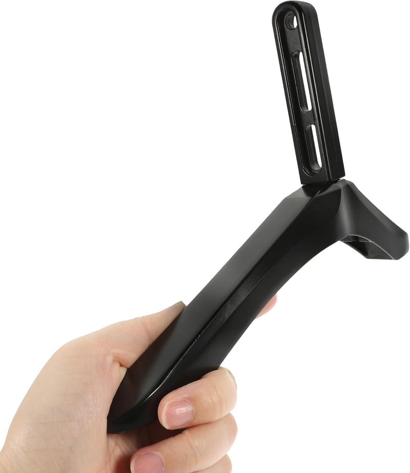 Tv Base Stand with Screws Stable Tv Holder Support Bracket Black Tabletop Television Base Suitable for Living Room and Household Use - Image 4