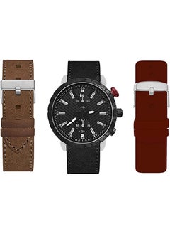 Men Watch Round Analog With Straps 9016S-42-G02