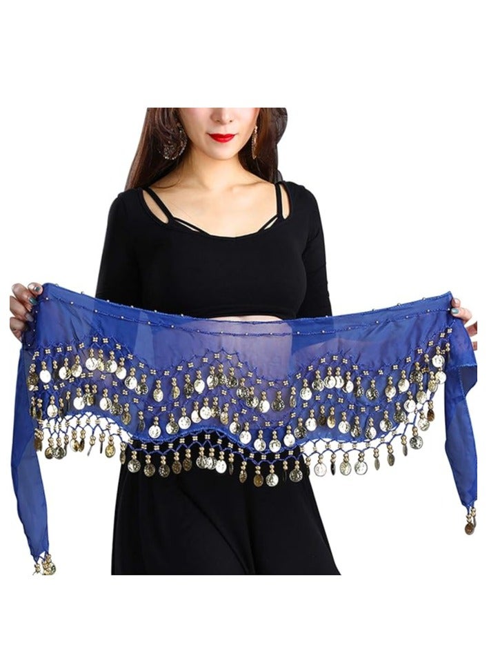 Women's Belly Dancing Belt Colorful Waist Chain Belly Dance Hip Scarf Belt - Image 5