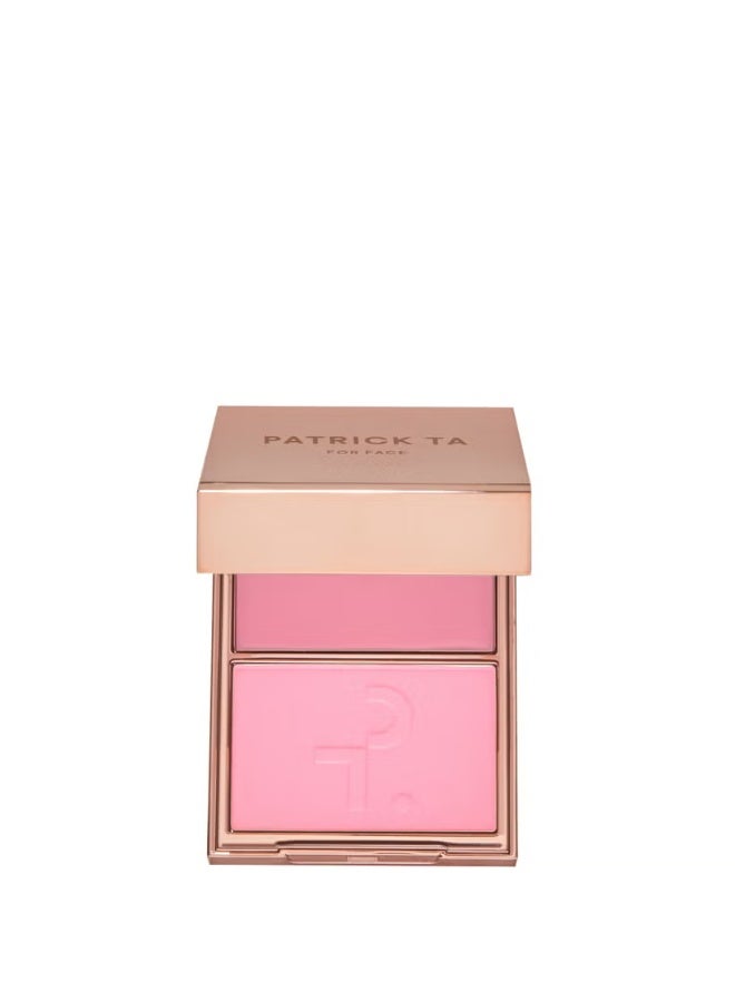 PATRICK TA Major Headlines Double-Take Cream and Powder Blush Duo - Just Enough - Image 1