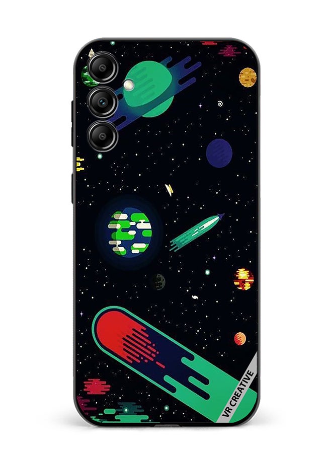 VR CREATIVE Protective Case Cover For Samsung Galaxy A15 5G/A15 Galaxy Design Multicolour - Image 1