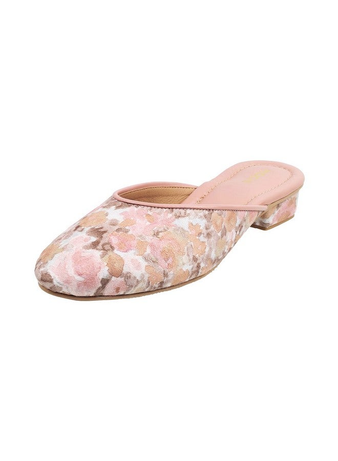 موتشي حذاء موتشي نسائي من مادة صناعية بلون الخوخ (مقاس (7 المملكة المتحدة (40 الاتحاد الأوروبي)) - Image 1