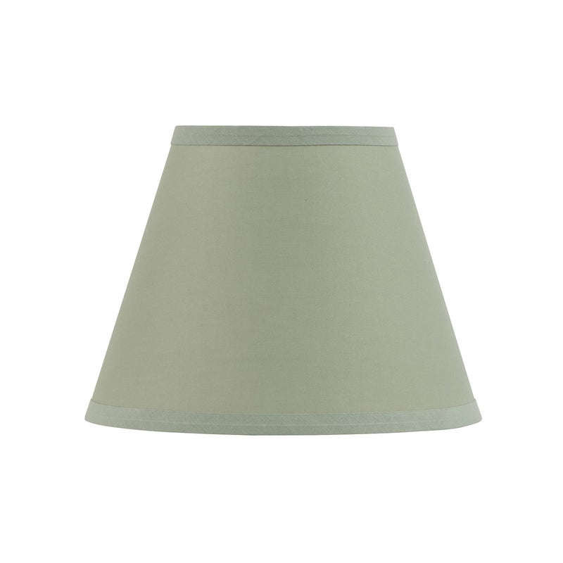Aspen Creative 56003 Transitional Hardback Empire Shape UNO Construction Lamp Shade in Celadon, 9" Wide (5" x 9" x 7") - Image 3