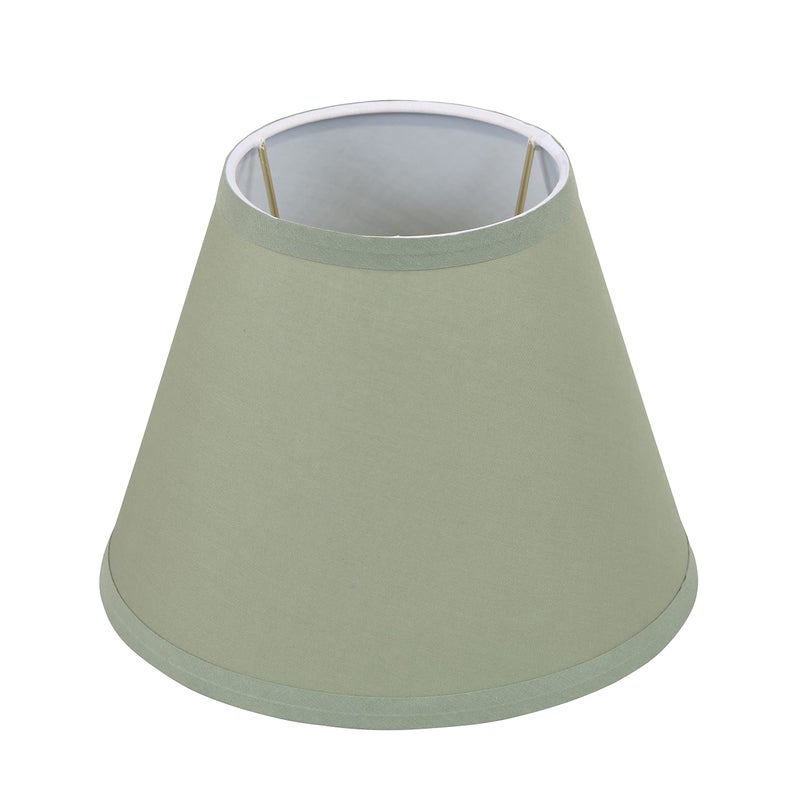 Aspen Creative 56003 Transitional Hardback Empire Shape UNO Construction Lamp Shade in Celadon, 9" Wide (5" x 9" x 7") - Image 1
