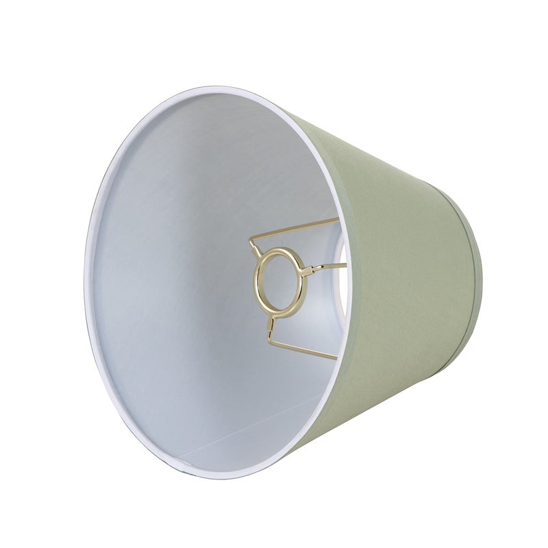 Aspen Creative 56003 Transitional Hardback Empire Shape UNO Construction Lamp Shade in Celadon, 9" Wide (5" x 9" x 7") - Image 4
