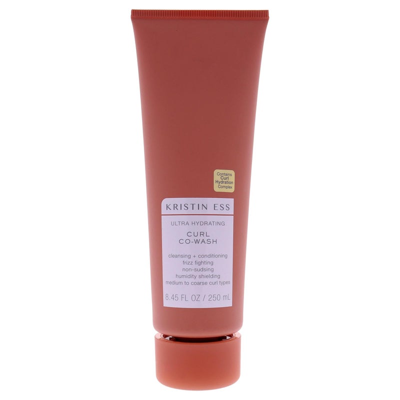 Kristin Ess Kristin Ess Hair Ultra Hydrating Curl Co-Wash - Cleansing Conditioner for Curly Hair, Frizz Control, Humidity Shielding - Frizzy Hair Product for Women - Vegan, Color Safe, 8.45 fl. oz. - Image 1