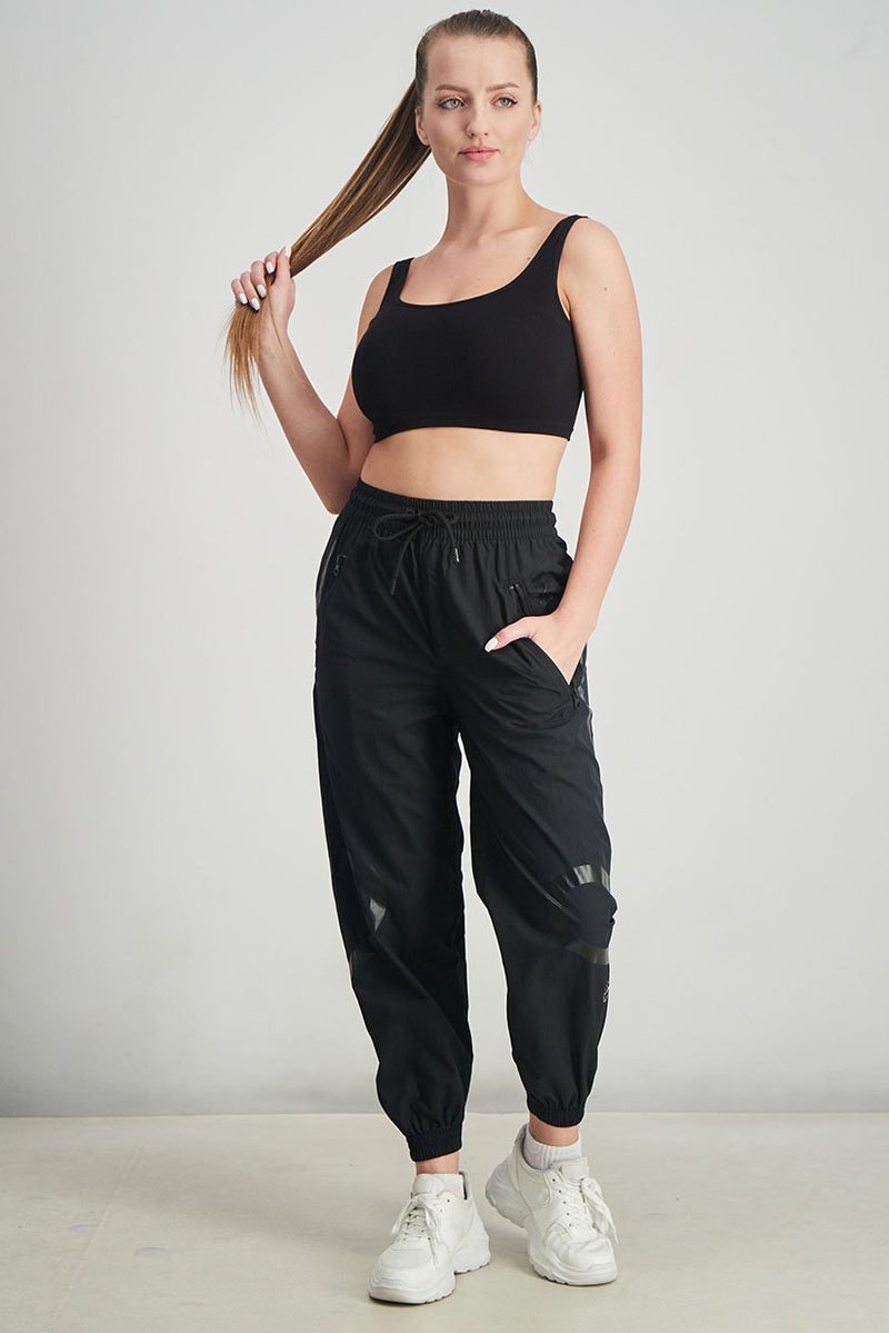 Adidas سروال تدريب رياضي نسائي، أسود - Image 4