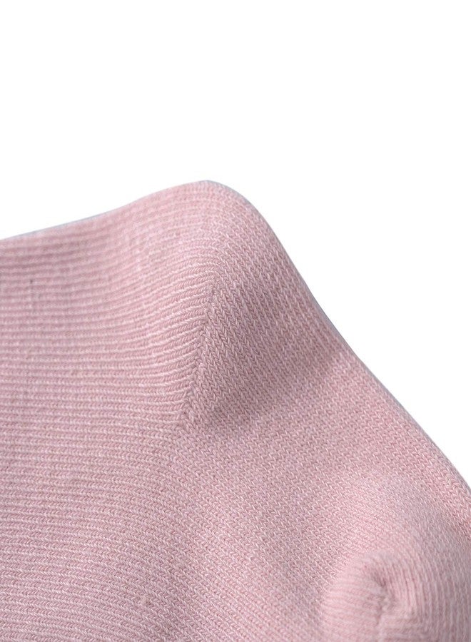 زاندو جوارب قطنية للأطفال الرضع من زاندو، جوارب طويلة دافئة تصل إلى الركبة، جوارب أنبوبية مكشكشة للجنسين، ألوان وردي وأحمر ورمادي وأسود وأبيض، مقاسات من 0 إلى 6 أشهر / من 6 إلى 12 شهرًا - Image 5