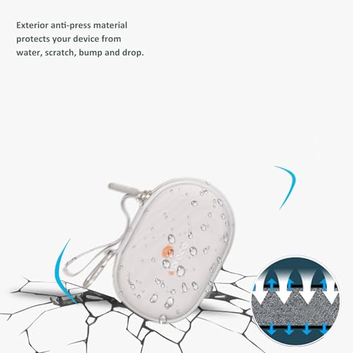 Aproca Grey Portable Hard Storage Case, for Logitech G502 X Plus Lightspeed Wireless Optical Mouse - Image 5