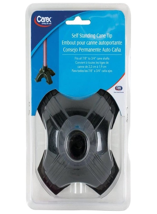 Carex Health Brands Self Standing Cane Tip - Pack of 2 - Image 1
