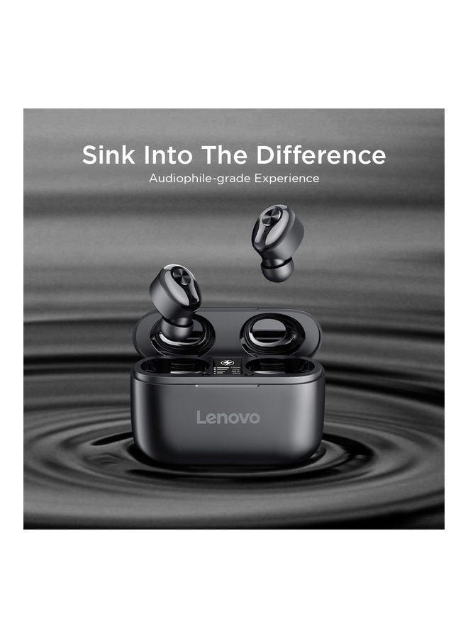 Lenovo HT18 Wireless TWS Earphone Bluetooth 5.0 Headphone 3D Stereo Earbuds Black - Image 4