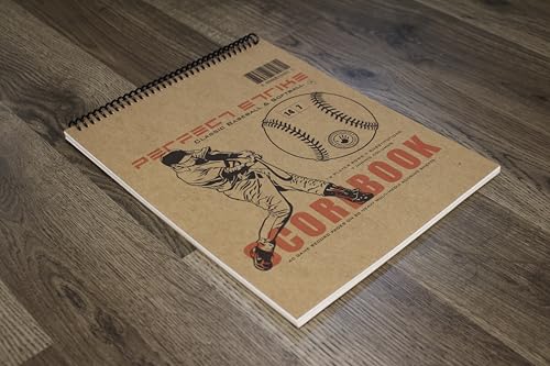 Perfect Strike Archery Perfect Strike Baseball Scorebook with Rules and Scoring Instructions : Heavy Duty Score Keeping Book. Great for Baseball and Softball. (1) - Image 4