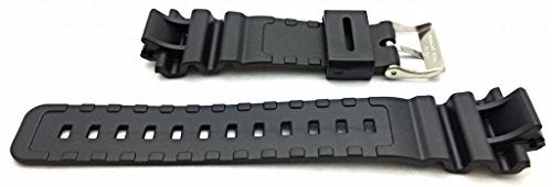 NewLife 16mm Black Rubber PVC Material Watchband | Comfortable and Durable Replacement Wrist Watchstrap that brings to Any Watch for Men and Women - Image 2