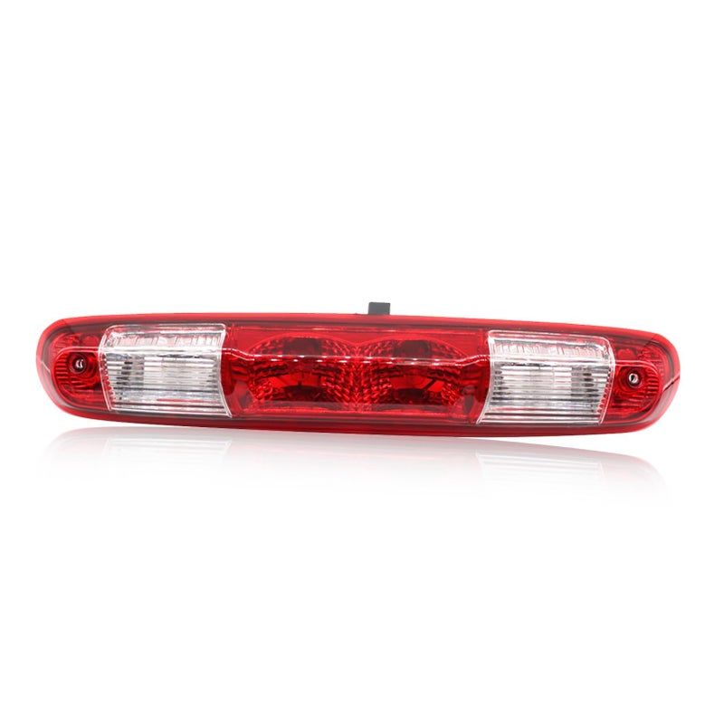 Yunnergo High Mount Stop Third Brake Light Cargo Lamp 25890530 Compatible with 20072013 Silverado Sierra 1500 2500HD 3500HD Red 3 Pin