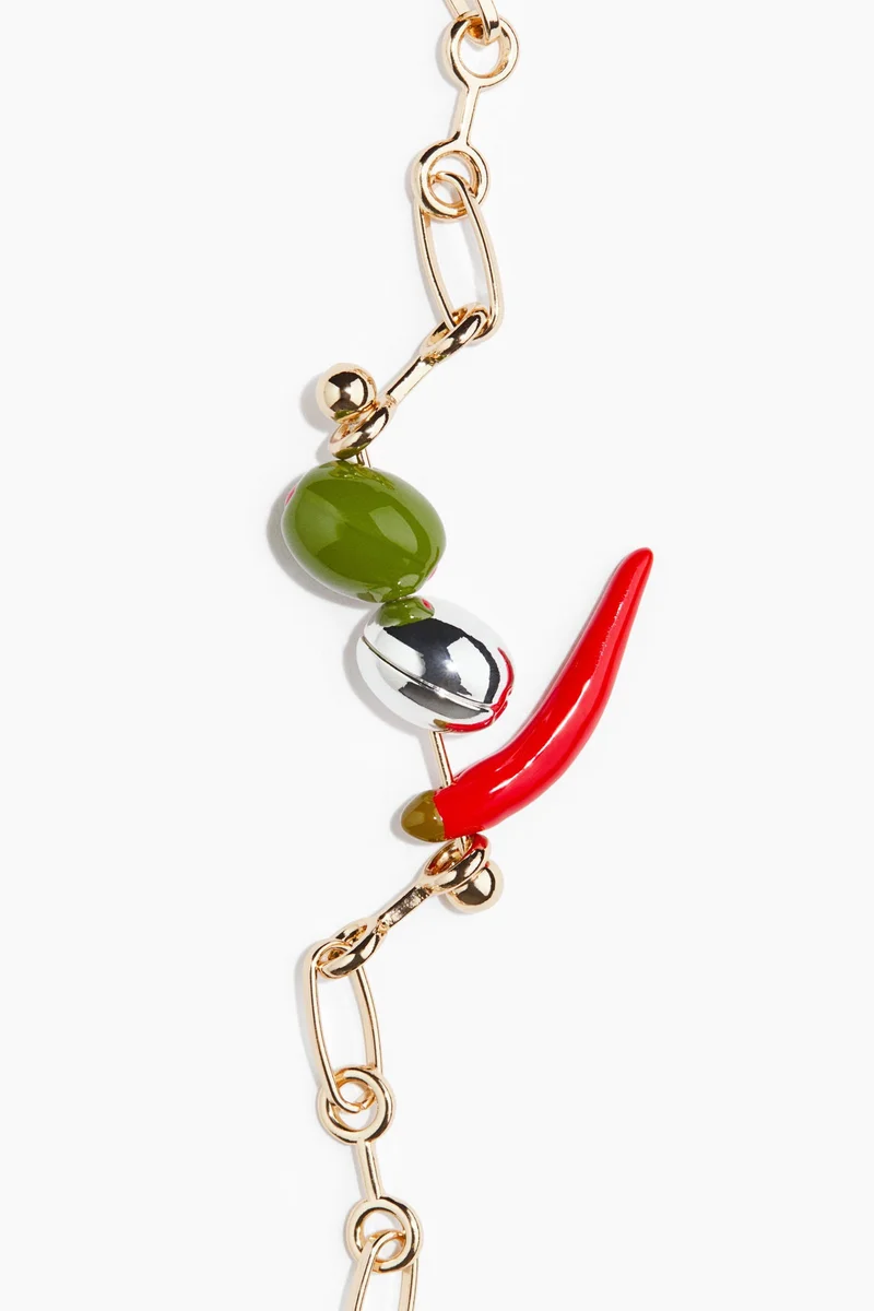H&M Barbell-pendant necklace