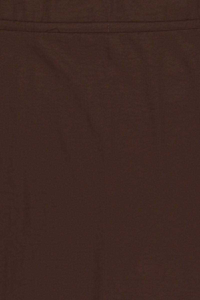 Threadbare Women Plain Midi Dress, Chocolate - Image 5