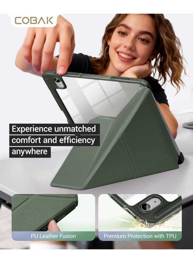 Case for iPad (A16) 11th Generation 11 Inch 2025, iPad 10th Generation Case 10.9 Inch 2022 - Protective Cover with Multi-Angle Includes Portrait Stand, Pencil Holder and Auto Wake/Sleep - Image 3