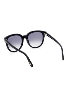 TOM FORD Women's UV Protection Round Sunglasses - FT091401B54 - Lens Size: 54 Mm  - Image 3