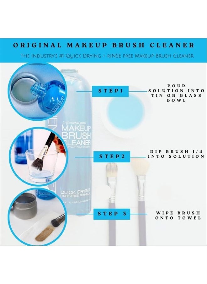 Cinema Secrets - Cinema Secrets Professional Makeup Brush Cleaner, 16 Fl oz - Image 1
