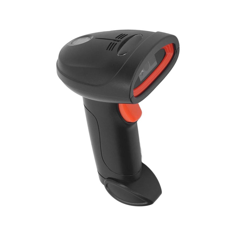 Wireless Barcode Scanner 10M Transmission Bluetooth 5.1 2D QR Code Reader Handheld Inventory Scanner USB Connectivity For Supermarket Express Warehouse Warehouse Black - Image 3