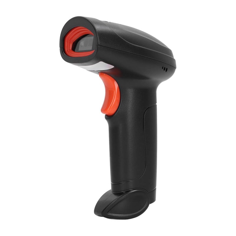 Wireless Barcode Scanner 10M Transmission Bluetooth 5.1 2D QR Code Reader Handheld Inventory Scanner USB Connectivity For Supermarket Express Warehouse Warehouse Black - Image 5
