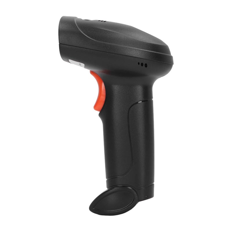 Wireless Barcode Scanner 10M Transmission Bluetooth 5.1 2D QR Code Reader Handheld Inventory Scanner USB Connectivity For Supermarket Express Warehouse Warehouse Black - Image 2