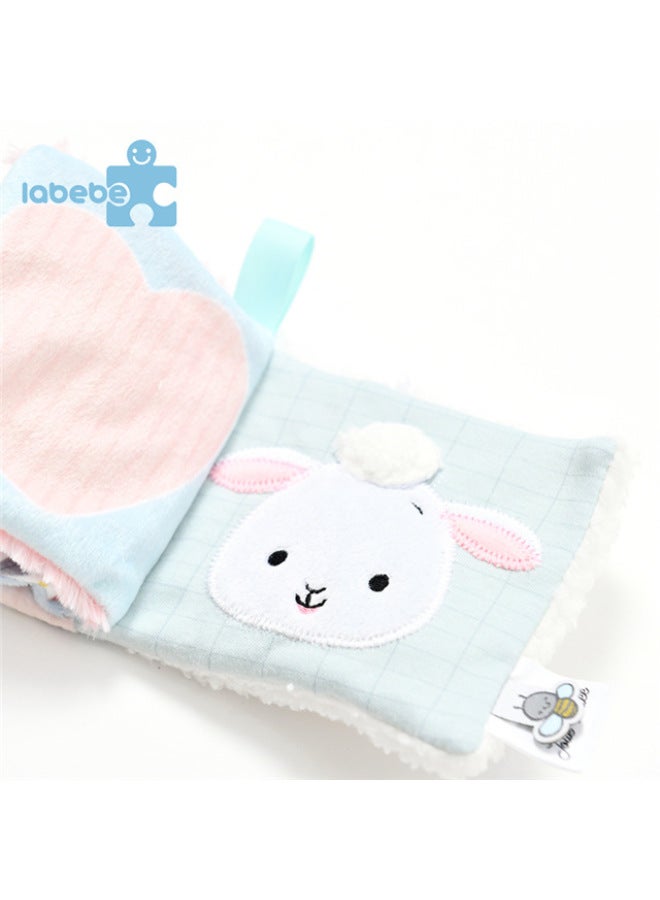 labebe Baby Early Education Toy Puppy Rabbit Intelligence Development Mirror Parent-child Interaction Puzzle Book - Image 5
