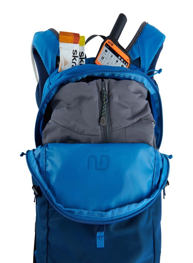 Ultimate Direction Blazek Lightweight Daypack, Adjustable Volume, Compression Cords, Shoulder Strap Pockets, 2023 (15 Liter, UD Blue) - Image 4