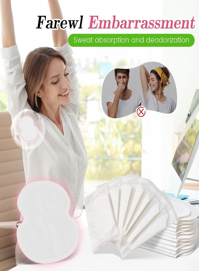 Aoeoun Armpit Sweat Pads for Women And Man [100 PCS], Armpit Pads for Sweating Women, Underarm for Sweating With our Disposable Underarm Sweat Shields, Reclaim Your Confidence - Image 3