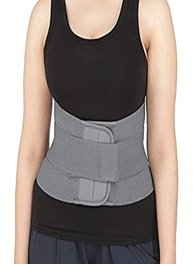 ADVANCE Lumbar Support Immobilization Posture Correction Back Pain Relief Lumbar Support Waist Belt for Men/Women Pain Relief Adjustable Straps (Grey,Beige & Black) (M) - Image 4