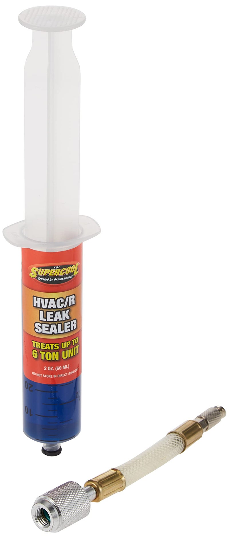TSI Supercool 28399 HVAC Leak Stop Syringe with Application Hose, 2 fl. oz. (60 mL) - Image 3