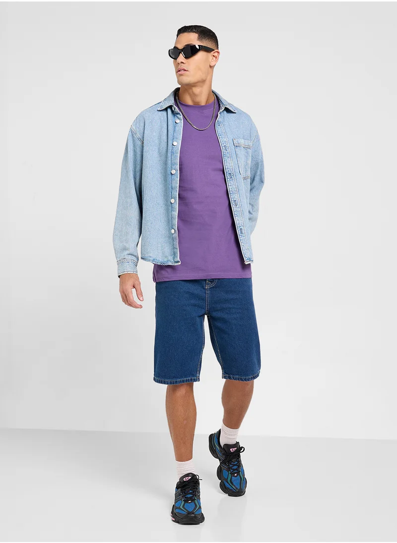 Seventy Five Basics 5 Pack Essential Crew Neck T-Shirts