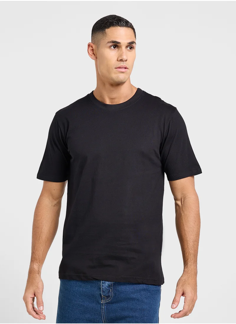 Seventy Five Basics 5 Pack Essential Crew Neck T-Shirts