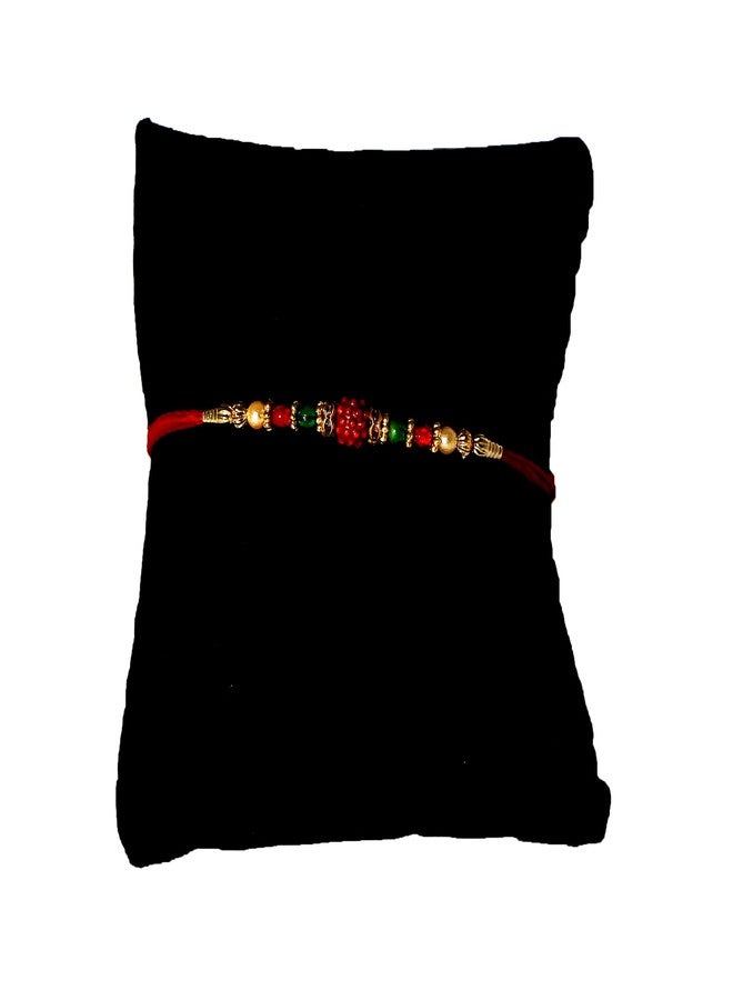 كارتك مصمم كارتيك راخي لبهايا بهابي مجموعة من/مجموعة من راخي/دورا/داغا مع رولي شوال كار دورا 2 (12) - Image 3