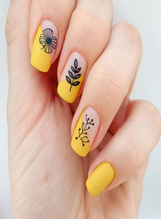 GASTAT Nail Stamp Template Kit Snowflake Deer Christmas Tree Ball Butterfly Flower Nail Supplies 5 Sheets Nail Stamping Plates with 1 Stamper 1 Scraper - Image 4