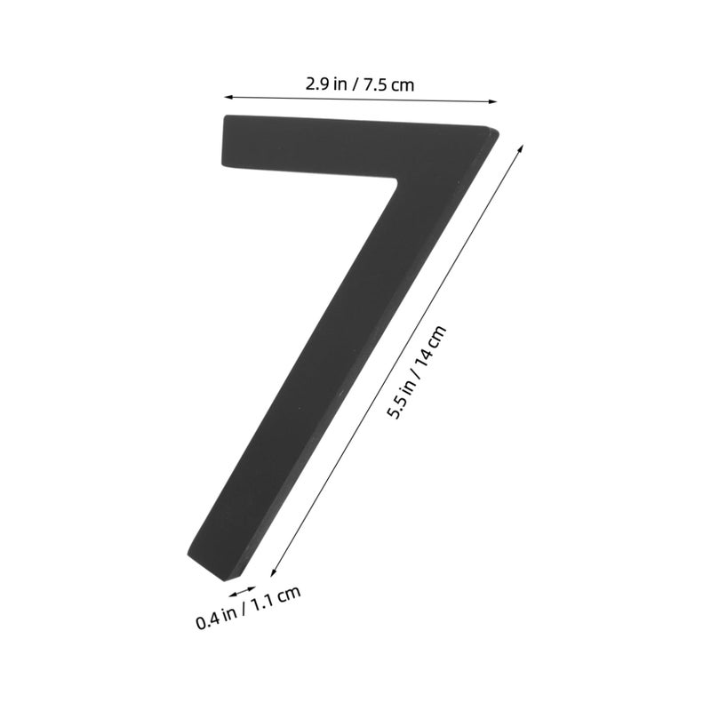 Weatherproof Mailbox Numbers Exterior House Address Signs for Street Garden - Image 3