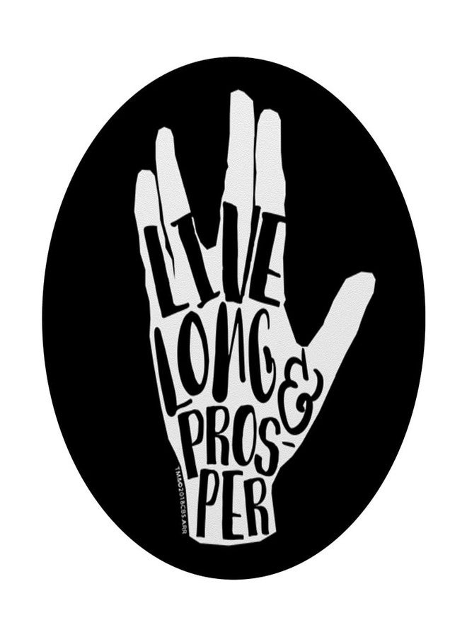 Star Trek Salute Sketch PopSockets Stand for Smartphones and Tablets PopSockets Standard PopGrip - Image 3