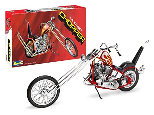 Revell 17326 LA Street Chopper 18 Scale 107Piece Skill Level 5 Model Motorcycle Bike Building Kit - Image 1