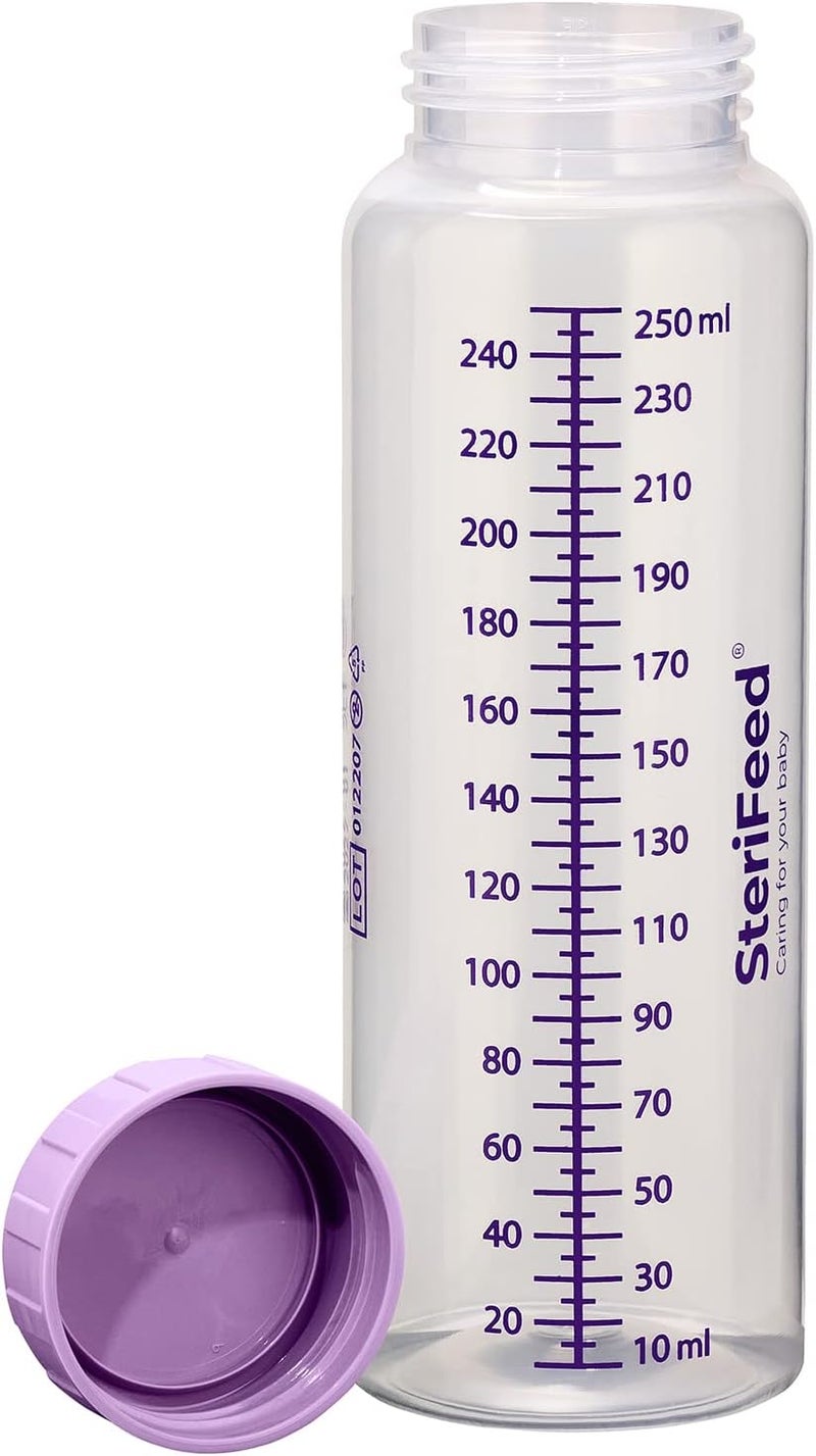 Sterifeed Disposable Sterile Baby Bottles, 250ml, Pack of 10 - Image 4