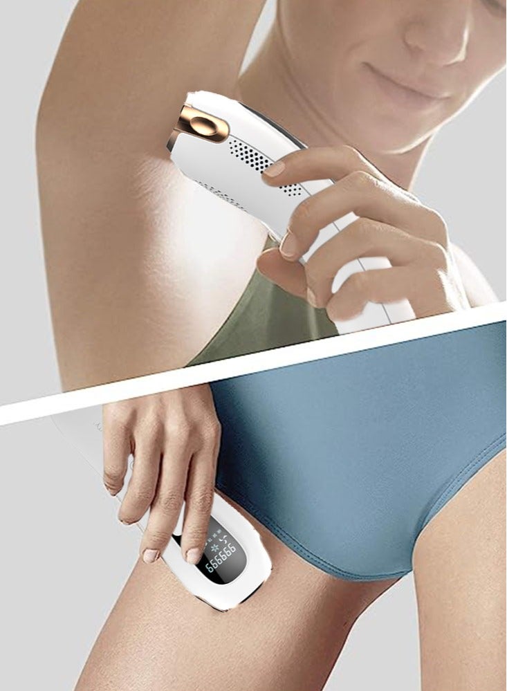 بيرفيي جهاز إزالة الشعر بدون ألم للمناطق الحساسة، نظام نقطة التجميد الحاصل على براءة اختراع لإزالة الشعر والتبريد، 0.8 ثانية ثلج/فلاش للتبريد الفوري، تحقيق إزالة شعر حقيقية بدون ألم - Image 4