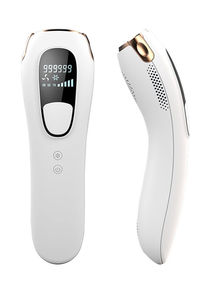 بيرفيي جهاز إزالة الشعر بدون ألم للمناطق الحساسة، نظام نقطة التجميد الحاصل على براءة اختراع لإزالة الشعر والتبريد، 0.8 ثانية ثلج/فلاش للتبريد الفوري، تحقيق إزالة شعر حقيقية بدون ألم - Image 1