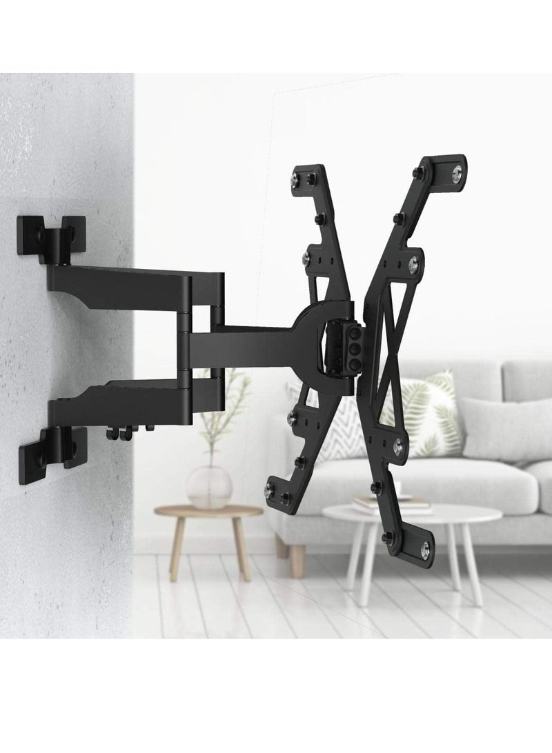 Hama FULLMOTION Ultraslim TV Wall Bracket118064 to 75-Inch Black - Image 4