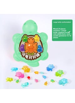 Pinot Archaeology DIY Handmade Educational Toys Dinosaur Digging Ultraman Gem Boys Children's Stall-Color:[large Style] Turtle Counterattack - 1 Random Style