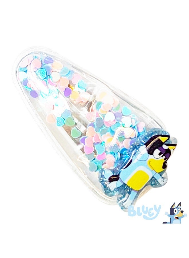 Luv Her Bluey Hair Accessories For Girls 6Pc Bluey Cute Hair Clips For Girls With Favorite Bluey Character Charms Magical Confetti Hair Clips Bluey Costume Toddler Hair Clips Bluey Toys Ages 3+ - Image 5