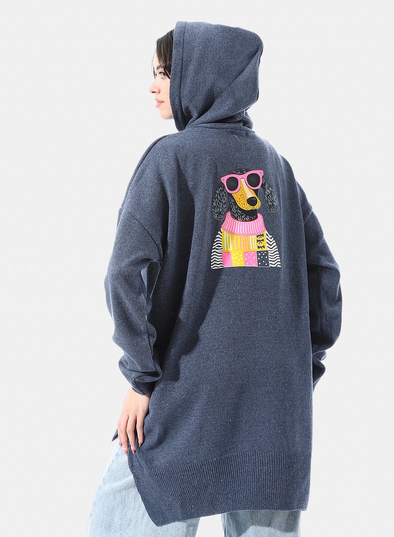 Andora High Low Slip On Hooded Pullover - Image 3