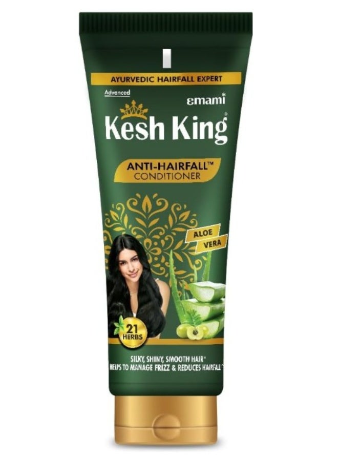 Emami Kesh King Ayurvedic Anti-Hairfall Conditioner 200ml | With Aloe Vera | Reduces Hair Fall, Controls Frizz & Leaves Hair Silky, Smooth & Shiny - Image 1